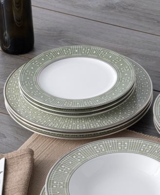 Infinity Platinum 4 Piece Dinner Plate Set , Service for 4
