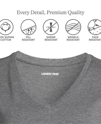 Women's Relaxed Supima Cotton V-Neck T-Shirt