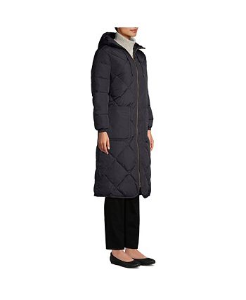 Women's Insulated Quilted Primaloft ThermoPlume Maxi Winter Coat