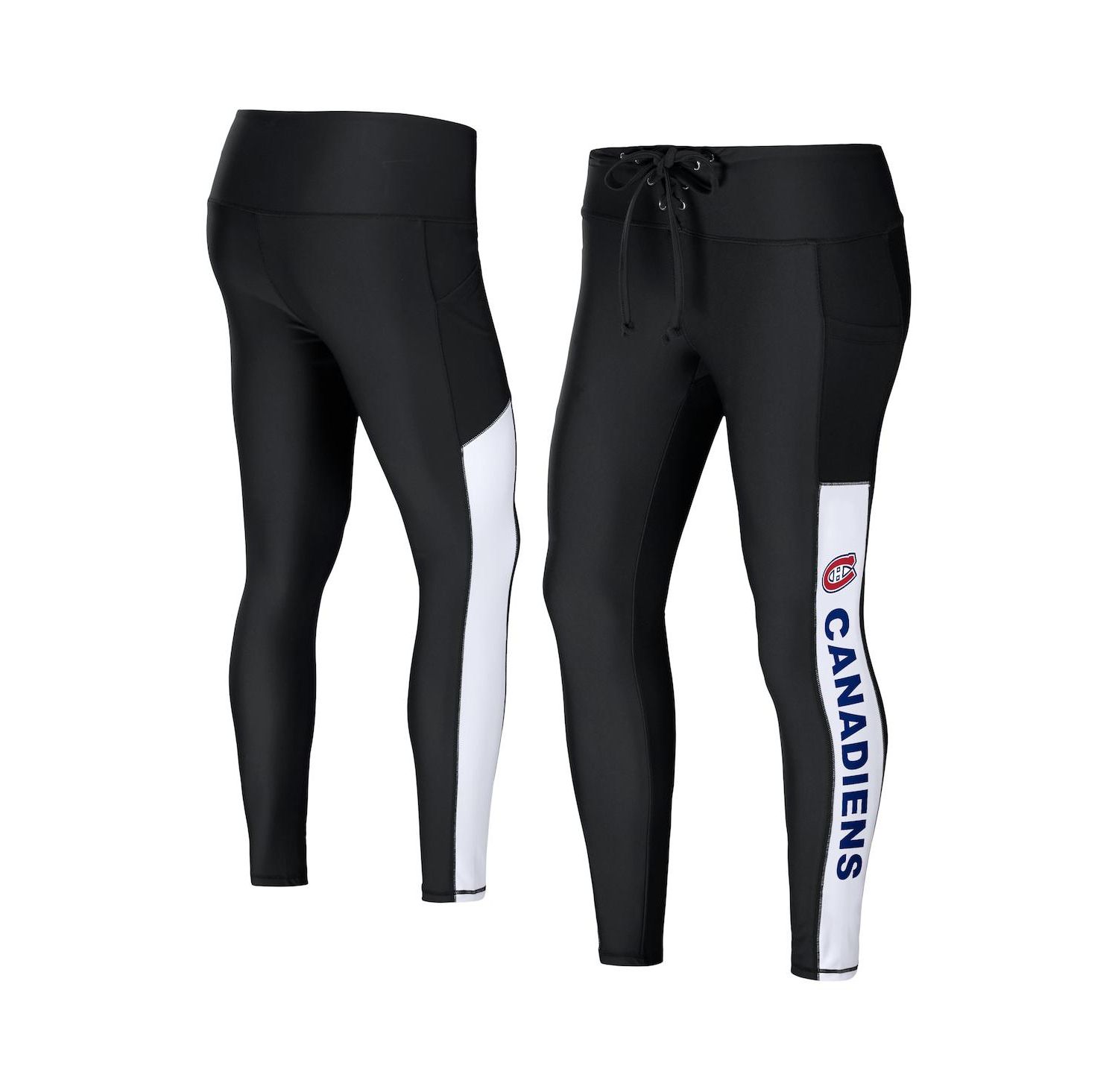 Women's Black Montreal Canadiens Leggings