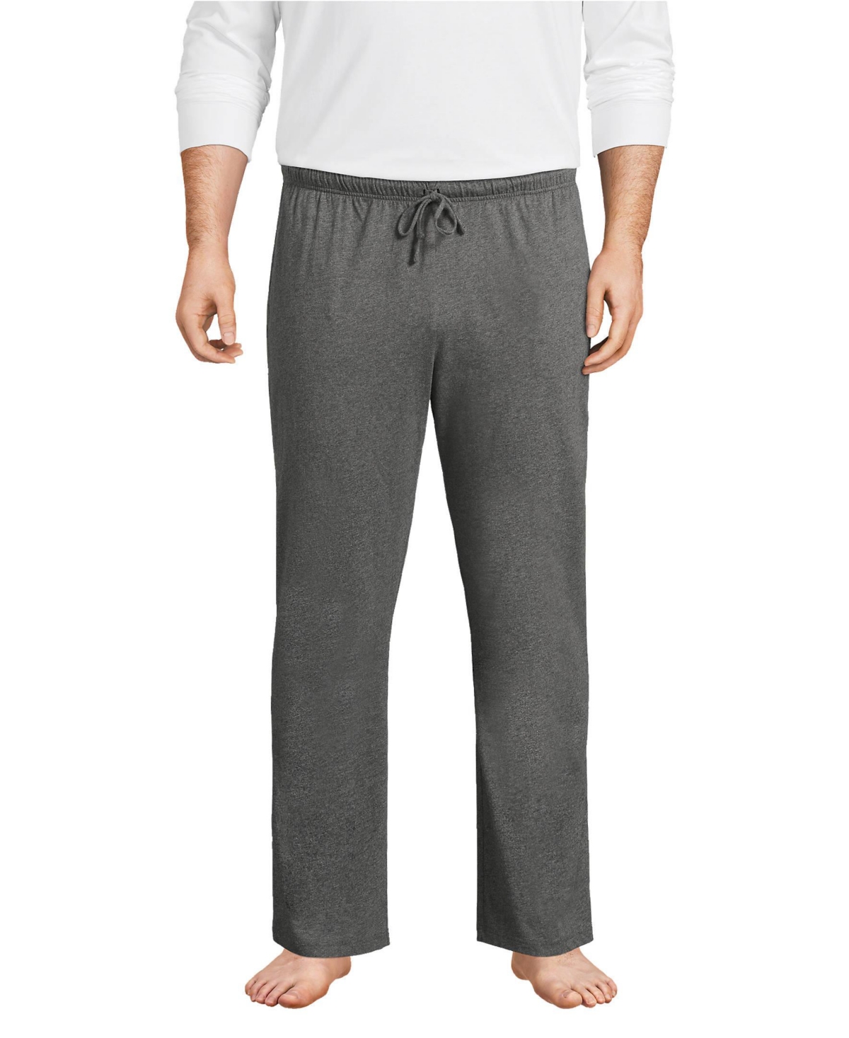 Lands' End Big & Tall Knit Jersey Sleep Pants