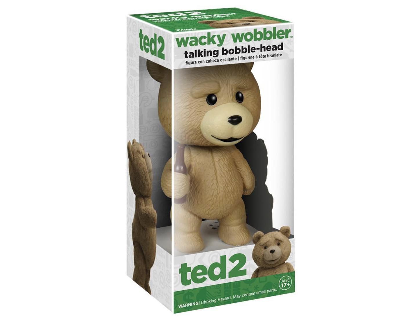 Детские фигурки Funko Ted 2 7" Talking Bobble-Head, 14 Years & Up, цвет: Коричневый — фото 3