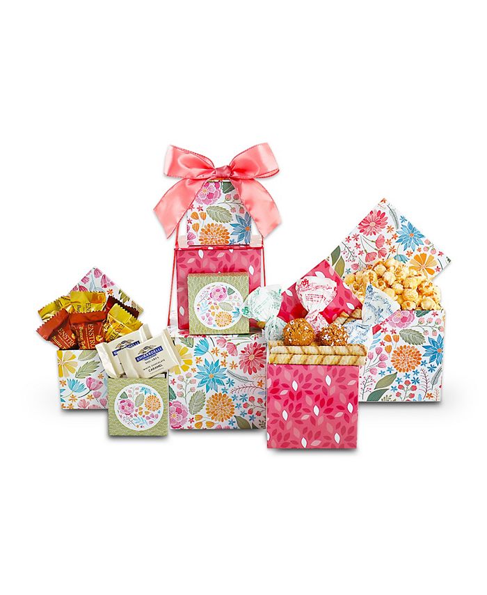 Alder Creek Gift Baskets InBloom 3 High Tower 21 Piece Gift Box