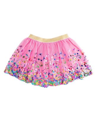 Baby Girls Baby Raspberry Confetti Tutu Skirt