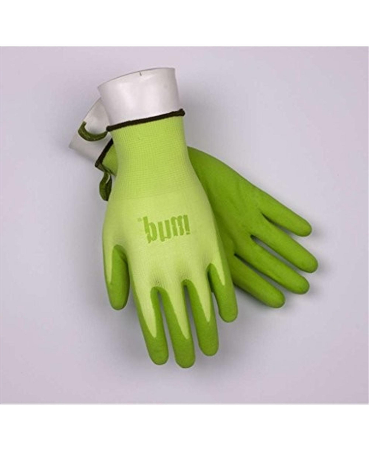Protective Industrial Products Mud Simply Mud Gloves, Nitrile Coated Gloves For Gardening and Work, Kiwi, Small