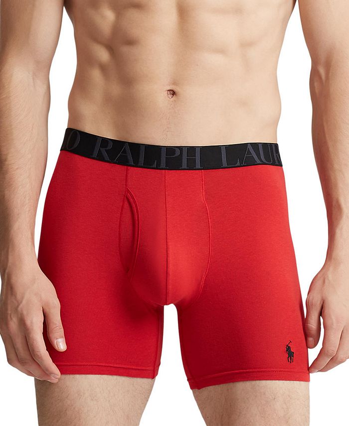 Polo Ralph Lauren Mens Stretch Fit Classic Boxer Briefs And Bonus 4d Flex Cooling Modal Boxer 