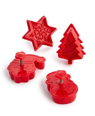 4-Pc. Festive Piecrust Cutters Set, Created for Macy's