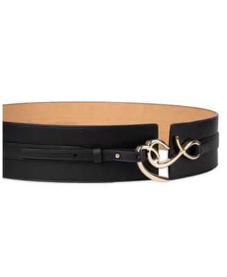 Women's Corset Wide Waist SE Hook Logo Buckle Belt