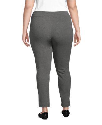 Plus Size Starfish Mid Rise Slim Leg Pants