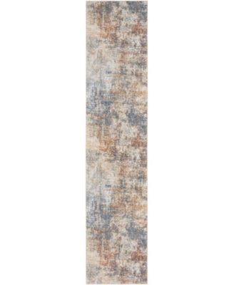 Astra Machine Washable ASW07 2'2" x 12' Runner Area Rug