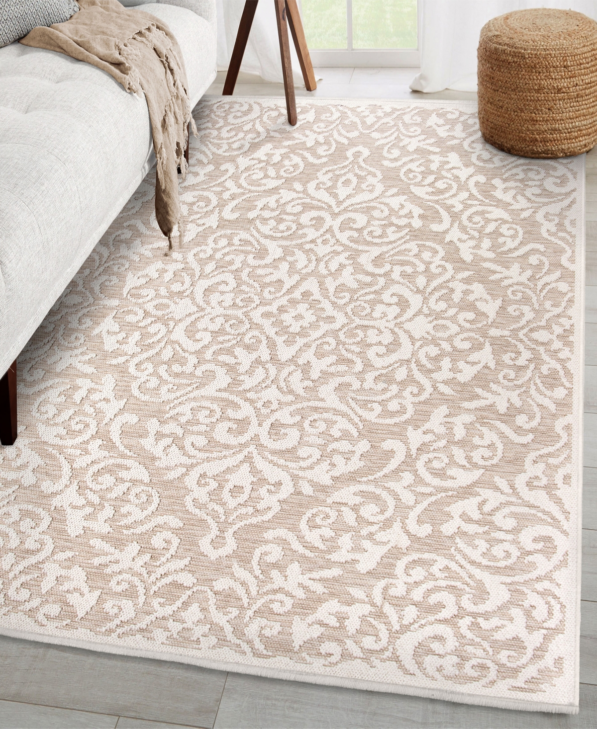 Closeout! Knitweave Indoor, Outdoor Kensington 5'3" x 7'6" Area Rug