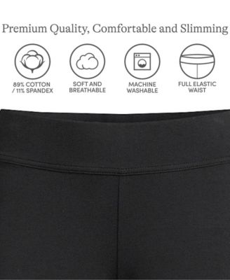 Women's Lands  End Starfish Mid-Rise Straight-Leg Pants