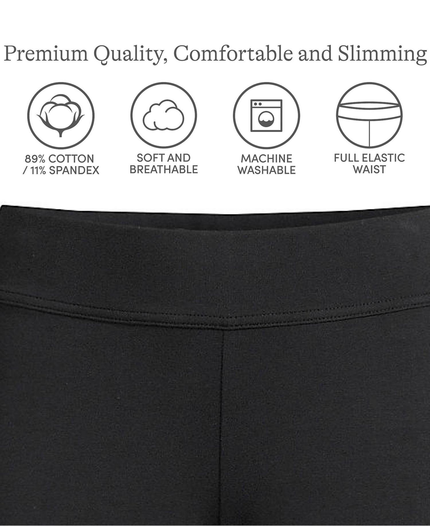 Women's Starfish Mid Rise Straight Leg Pants
