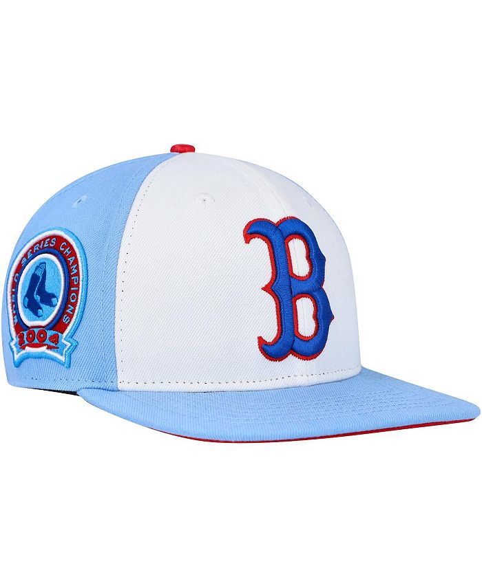 Pro Standard Men's White, Light Blue Boston Red Sox Blue Raspberry Ice
