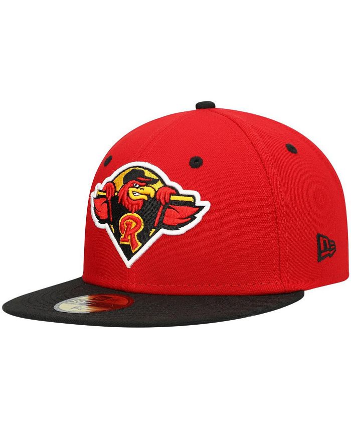New Era Men's Red Rochester Red Wings Authentic Collection Road