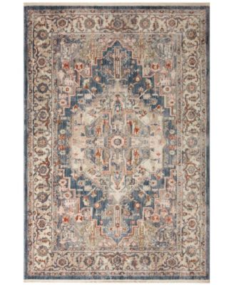 Magnolia Home By Joanna Gaines X Loloi Janey Jay 03 Area Rug In Indigo