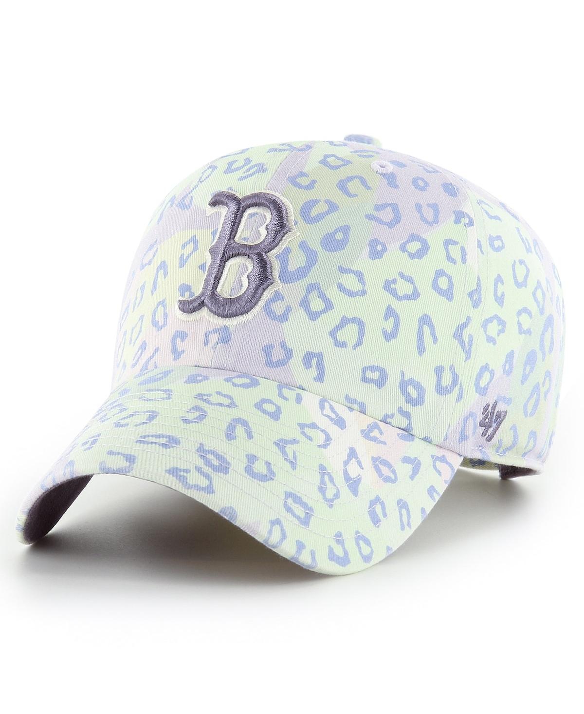 47 Brand Women's ' Purple Boston Red Sox Cosmic Clean Up Adjustable Hat