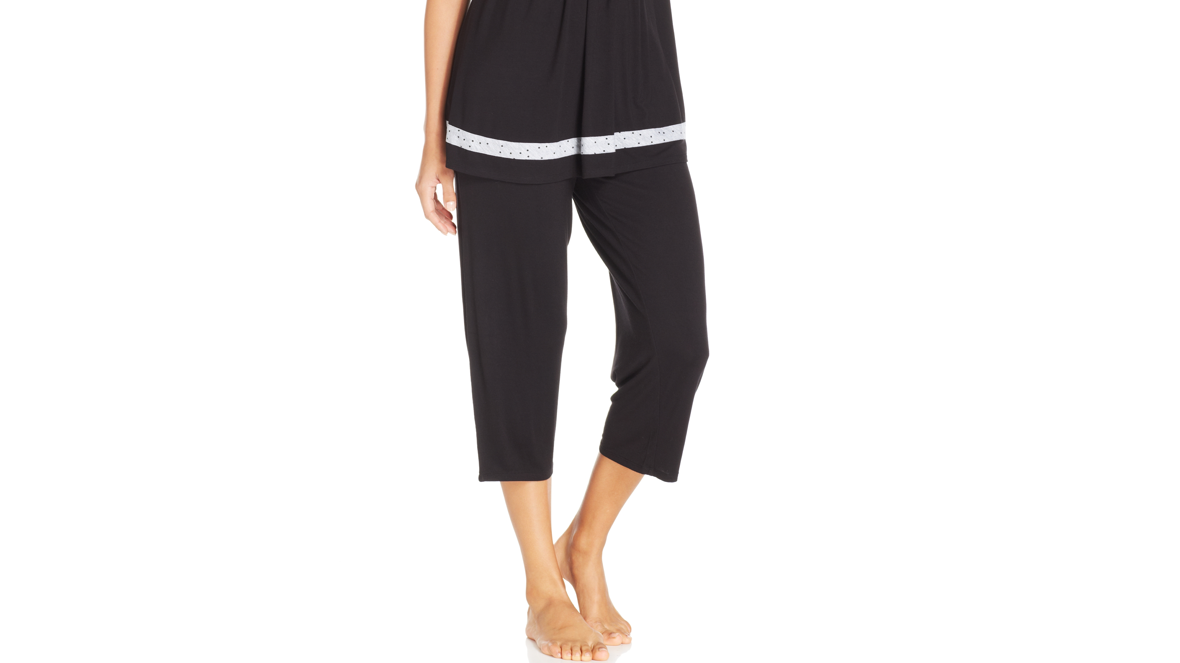 Ellen Tracy Yours to Love Capri Pajama Pants