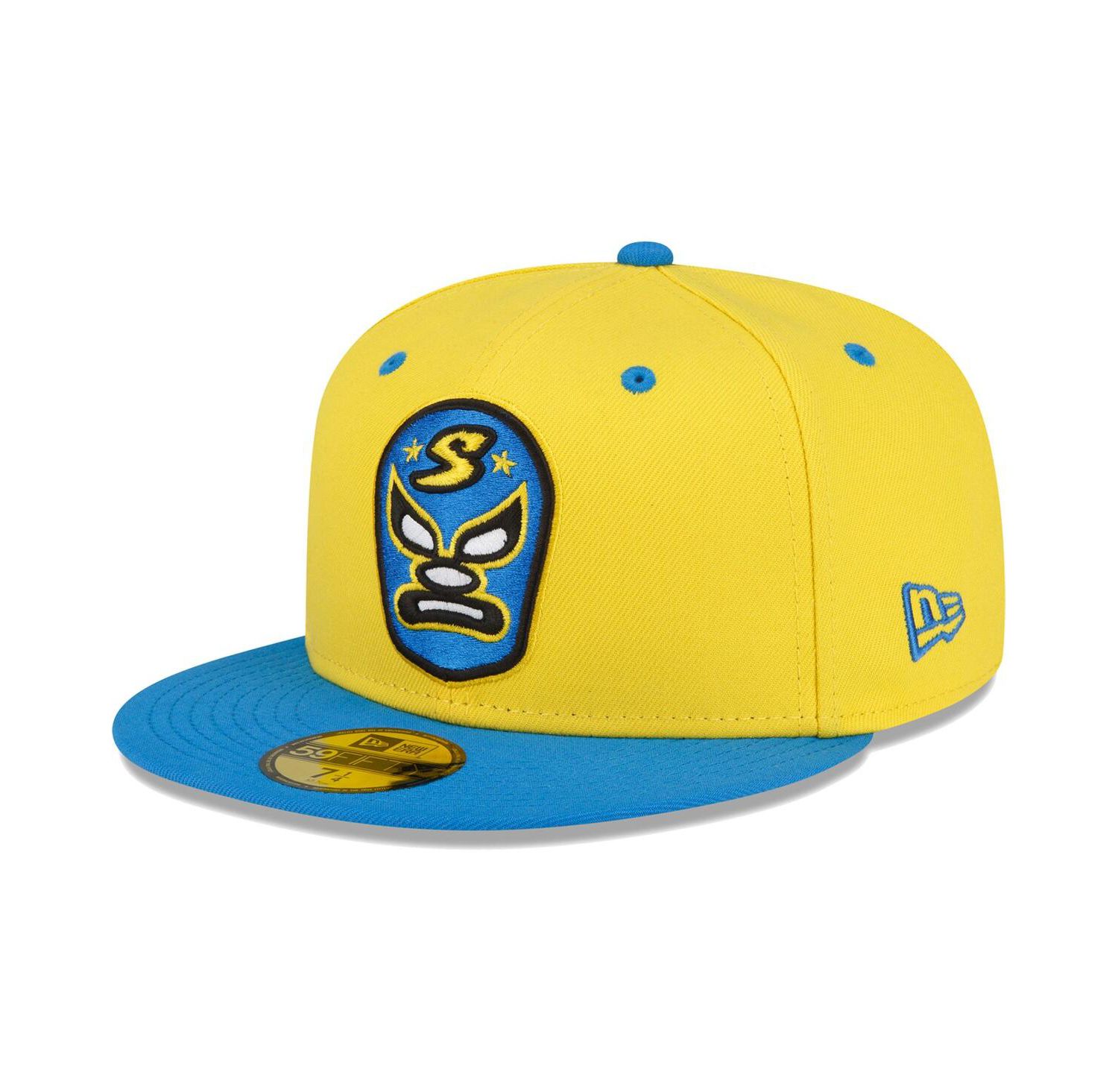 Men's Yellow Sacramento River Cats Copa De La Diversion 59FIFTY Fitted Hat