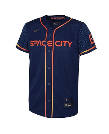 Nike Houston Astros Infant Official Blank Jersey - Macy's