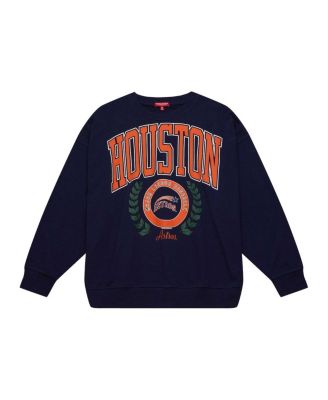 Women's Navy Houston Astros Logo Lt 2.0 Pullover Sweatshirt
