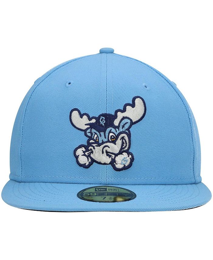 New Era Men's Light Blue Wilmington Blue Rocks Authentic Collection
