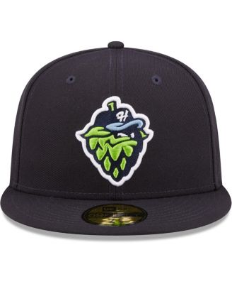 Men's Navy Hillsboro Hops Authentic Collection 59FIFTY Fitted Hat