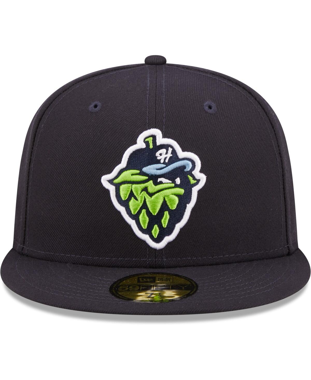 Men's New EraHillsboro Hops Authentic Collection 59FIFTY Fitted Hat - Navy