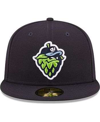 Hillsboro Hops New Era Authentic Collection 59FIFTY Fitted Hat - Navy