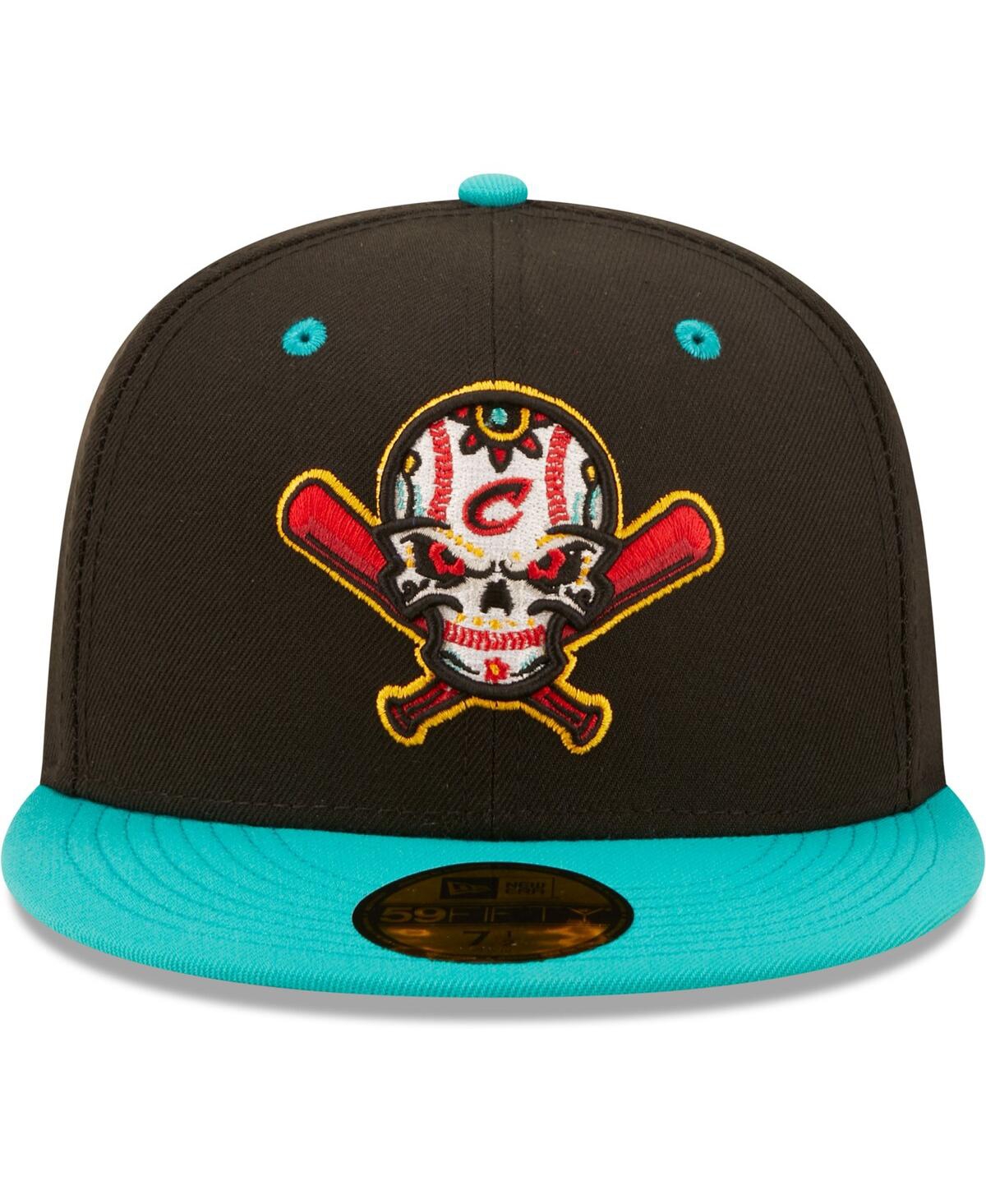 Men's New Era Turquoise Veleros de Columbus Copa De La Diversion 59FIFTY Fitted Hat - Turquoise