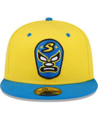 Men's Yellow Sacramento River Cats Copa De La Diversion 59FIFTY Fitted Hat