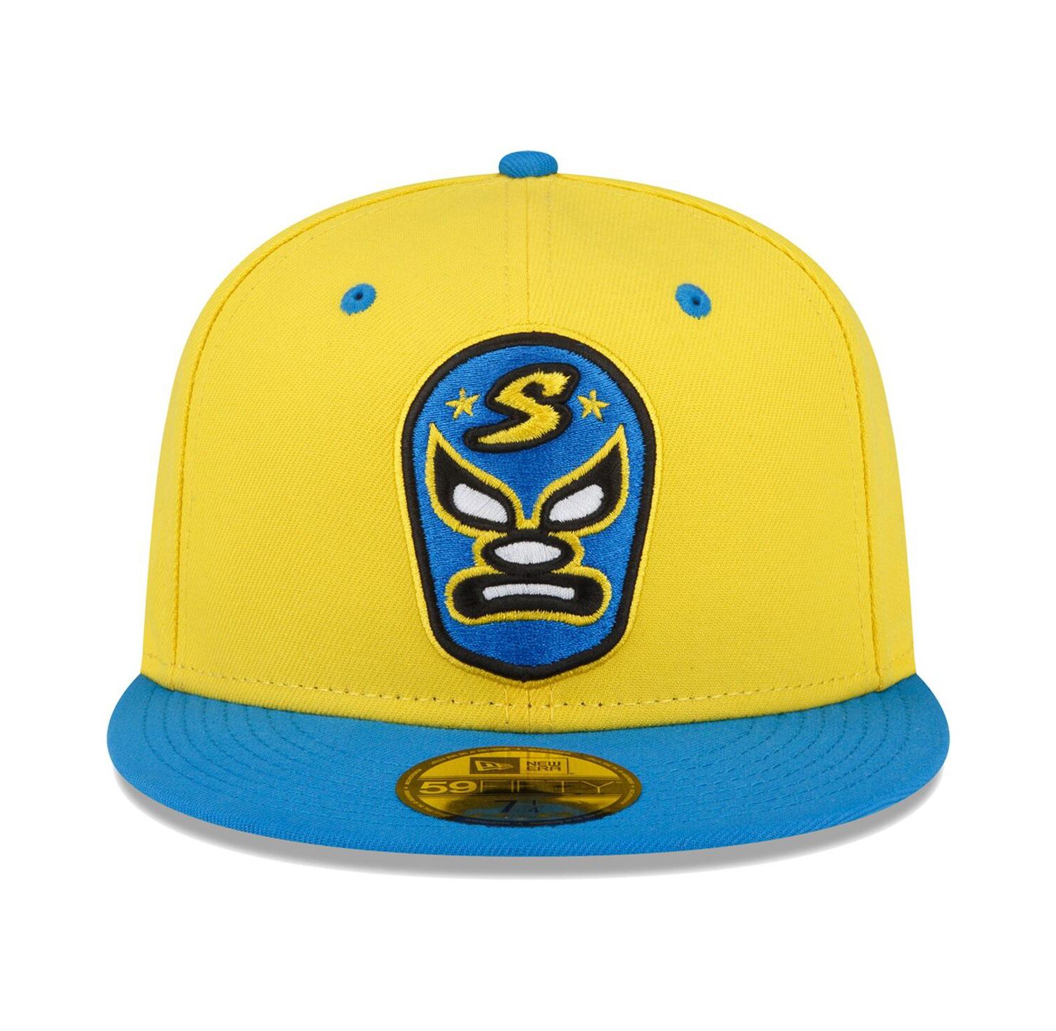 Men's Yellow Sacramento River Cats Copa De La Diversion 59FIFTY Fitted Hat