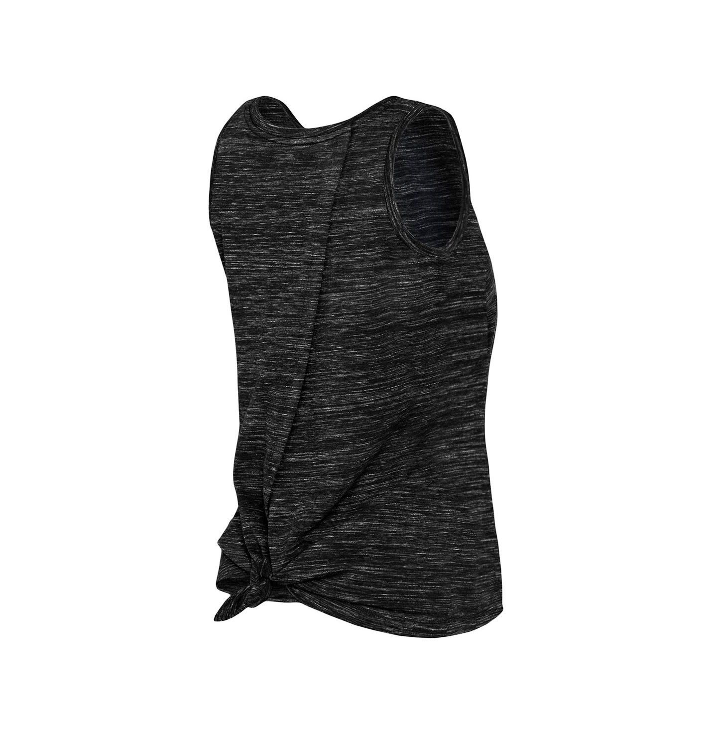 Женский топ New Era Black Brooklyn Nets Space Dye Active — фото 4
