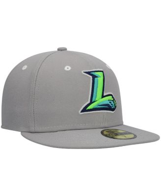 Men's Gray Lynchburg Hillcats Authentic Collection Road 59FIFTY Fitted Hat