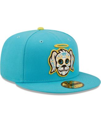 Men's Aqua Perros Santos de Charleston Copa De La Diversion 59FIFTY Fitted Hat