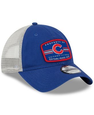 Men's Royal Chicago Cubs Property Trucker 9TWENTY Snapback Hat