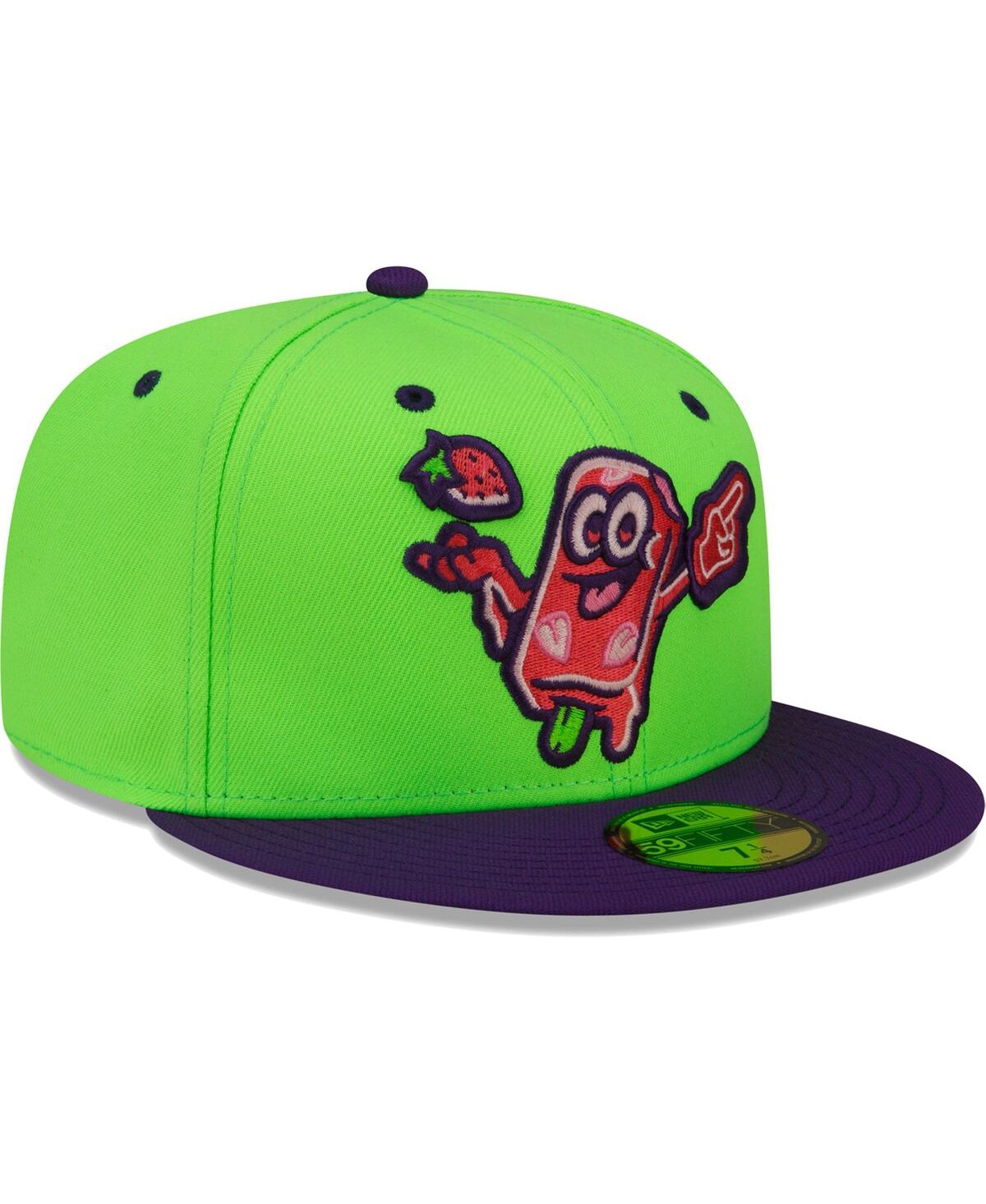 Men's New EraBeloit Sky Carp Copa De La Diversion 59FIFTY Fitted Hat - Green