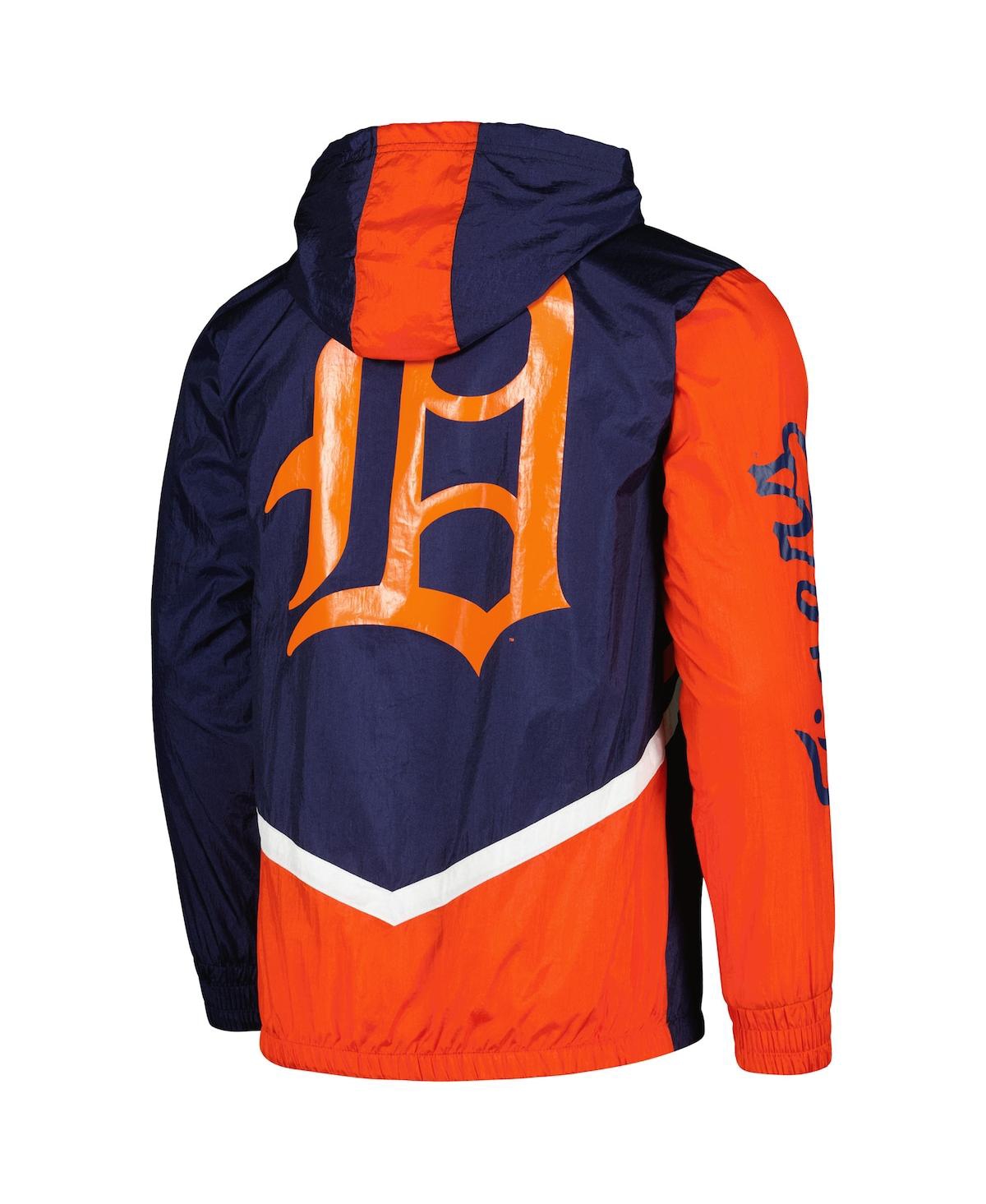 Shop Mitchell & Ness Men's  Navy Detroit Tigers Undeniable Full-zip Hoodie Windbreaker Jacket