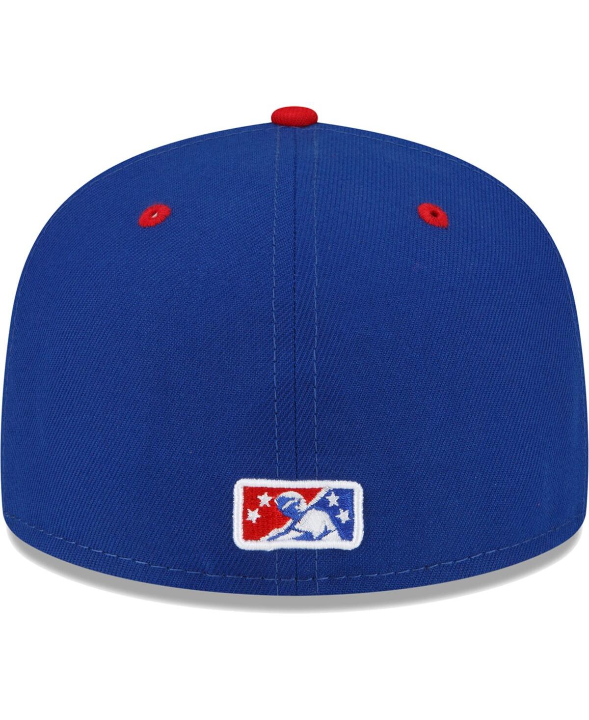 Men's New EraLehigh Valley IronPigs Copa De La Diversion 59FIFTY Fitted Hat - Blue