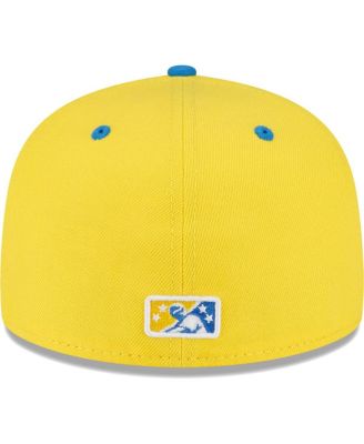 Men's Yellow Sacramento River Cats Copa De La Diversion 59FIFTY Fitted Hat