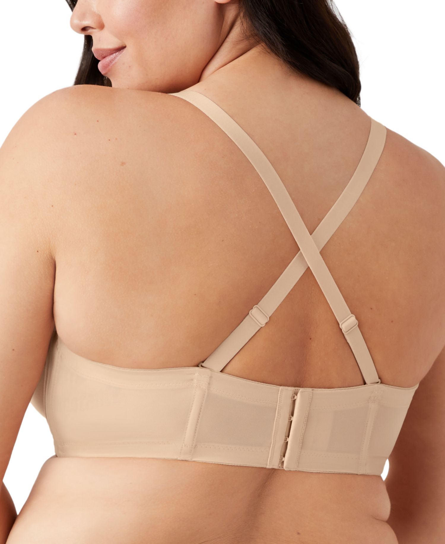 Red Carpet Full Figure Underwire Strapless Bra 854119, Up To I Cup