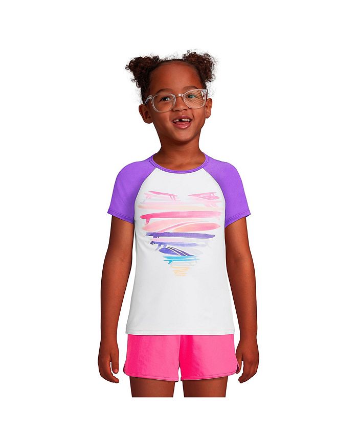 Lands end deals girls swim shorts