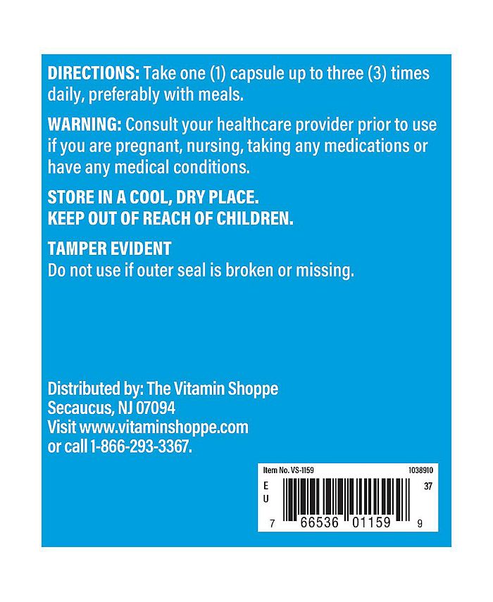 The Vitamin Shoppe Inositol Nervous System Support 650 MG (300