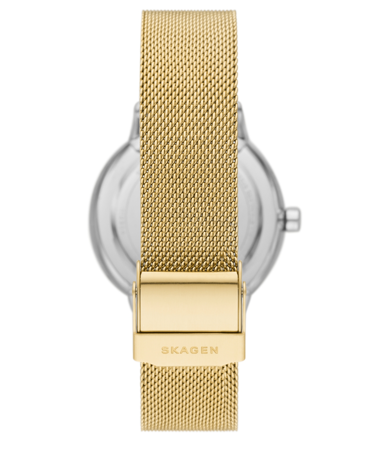 Skagen Women's Three-Hand Quartz RiisTone Stainless Steel Mesh Watch 36mm - Gold