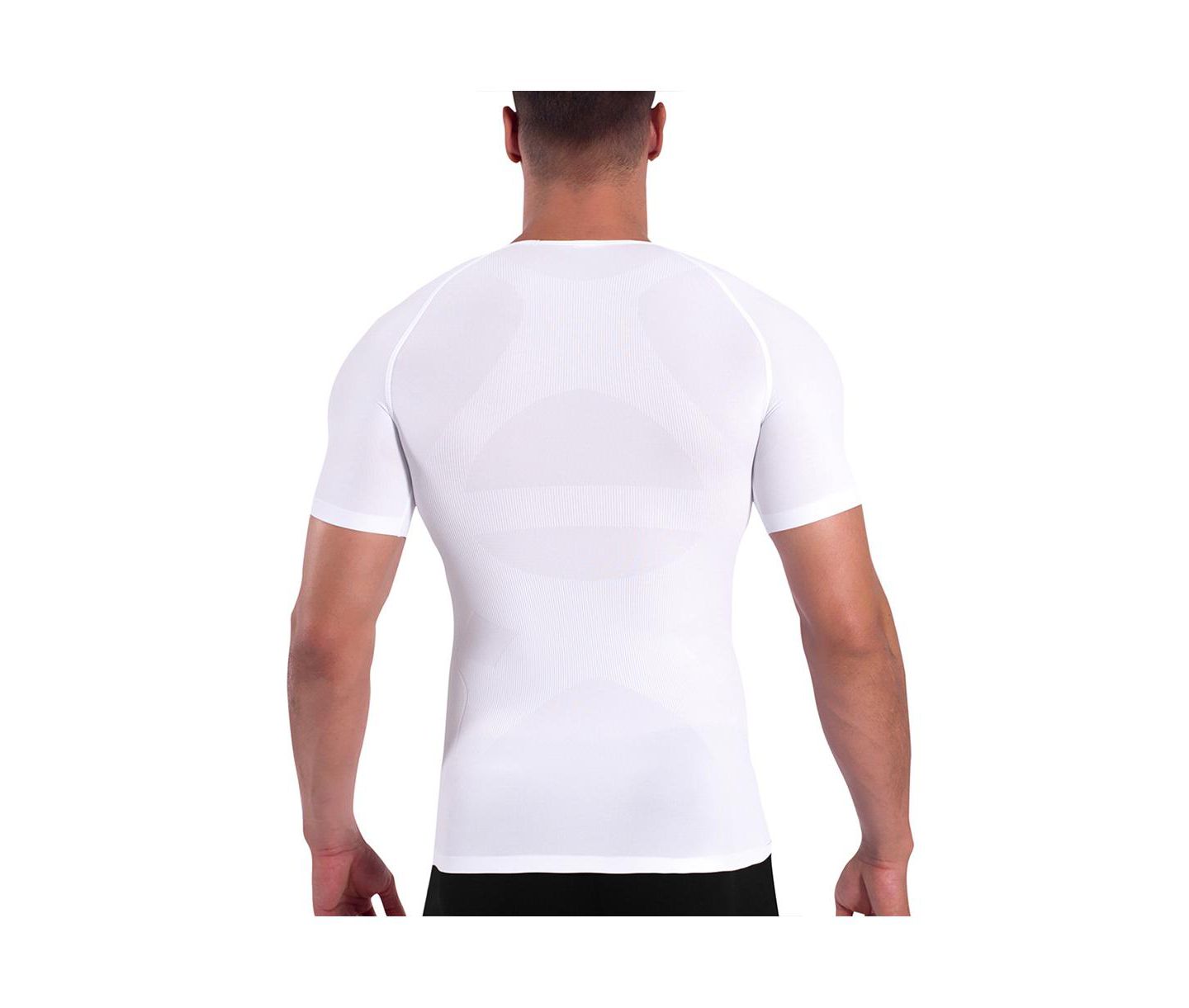 Мужская футболка Rounderbum Basic Light Compression, цвет: Белый — фото 2