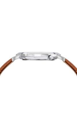 Мужские часы Parker с ремешком из натуральной кожи Porsamo Bleu 831BPAL