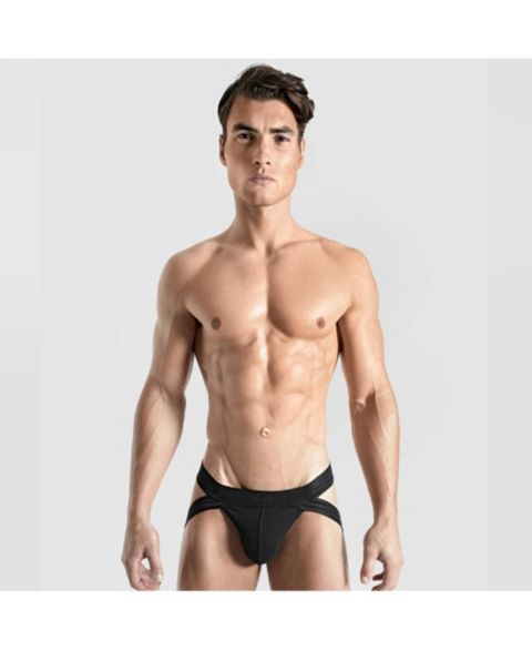 Бельё Jock для мужчин — Rounderbum, цвет: Чёрный