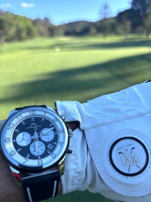 Men's Arthur Silicone Strap Watch 1092BARR