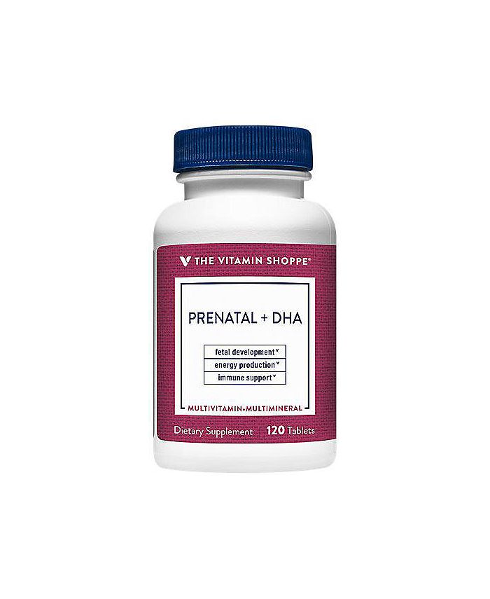 The Vitamin Shoppe Prenatal + DHA Multivitamin for a Healthy Pregnancy