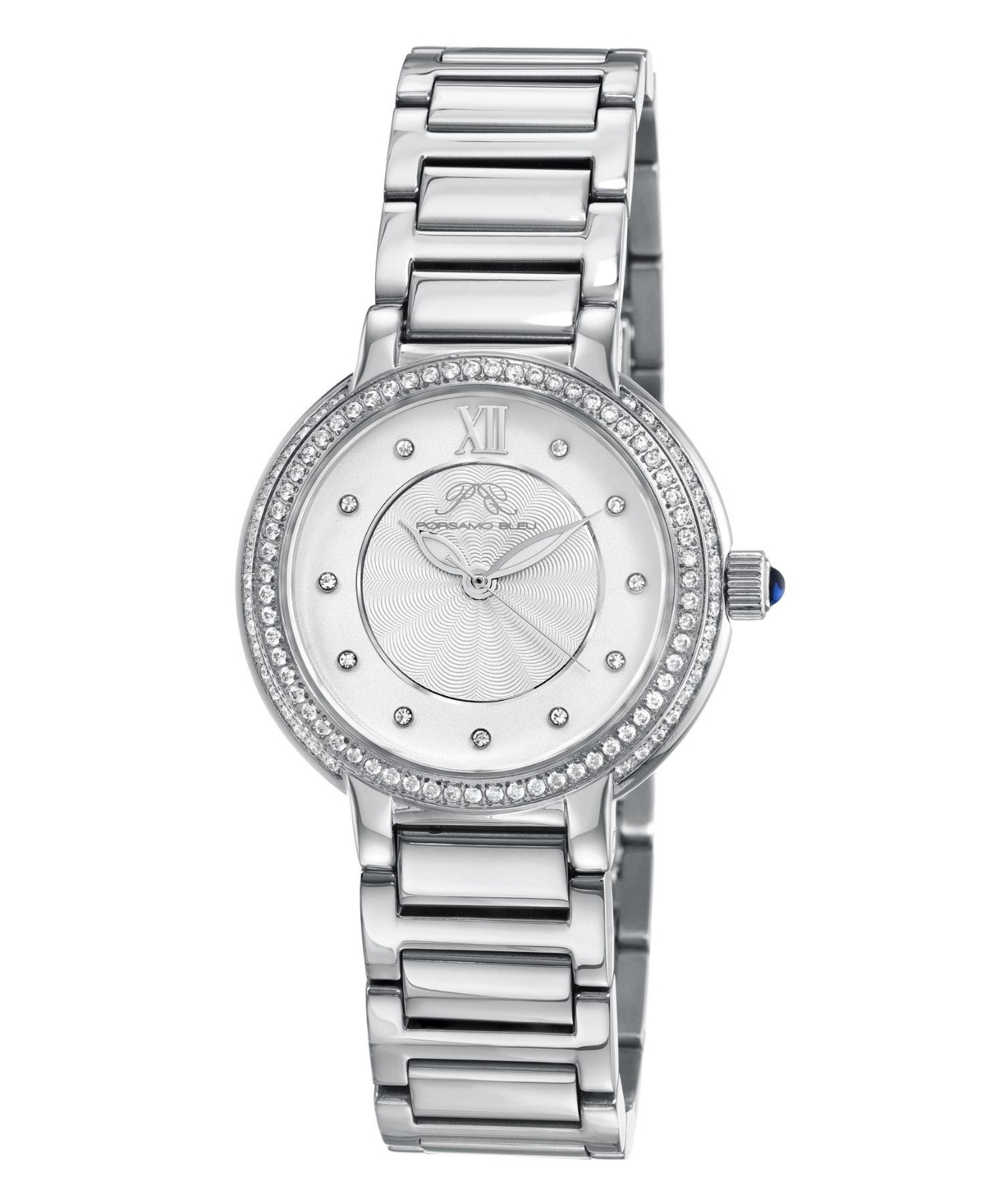 Women's Luna Stainless Steel Bracelet Watch 1191ASTS - Silver